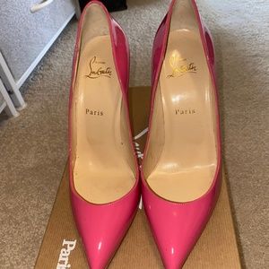 Christian Louboutin So Kate Pink heels
